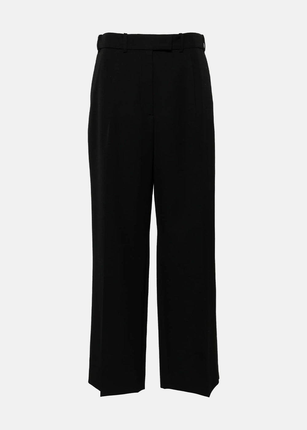 Оригінальна Black Roan Straight Leg Trousers The row – боковий вид