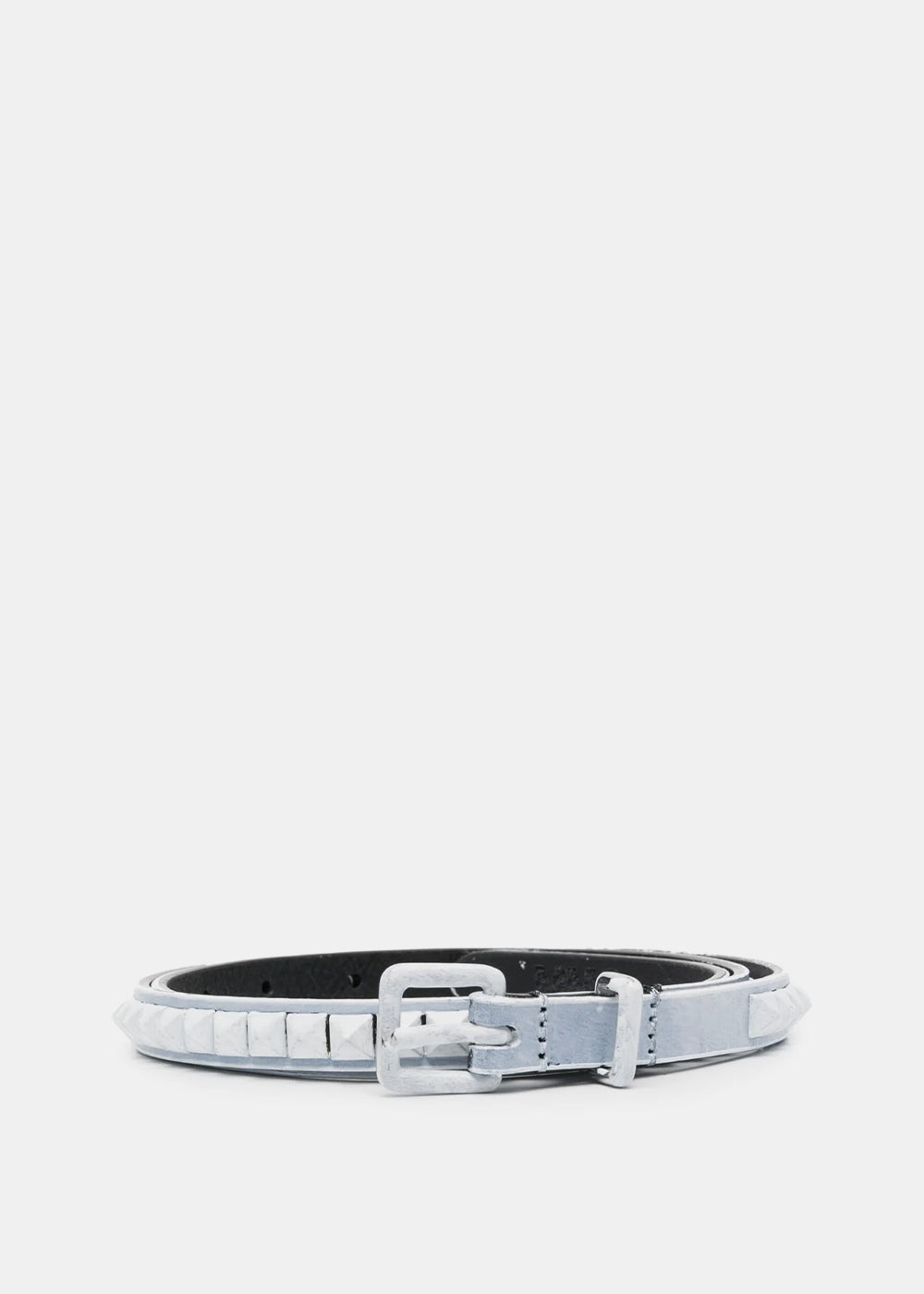 White Mini Studded Belt Maison margiela оригінал – Купити в Україні – боковий вид
