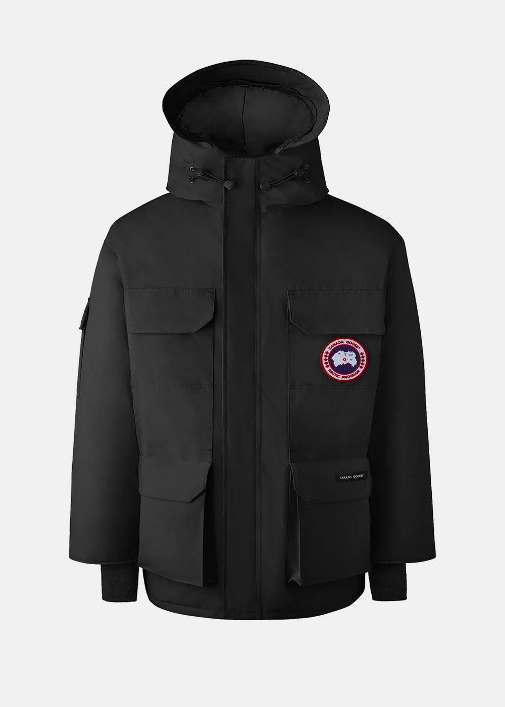 Black Expedition Parka Canada goose оригінал – Купити в Україні – боковий вид