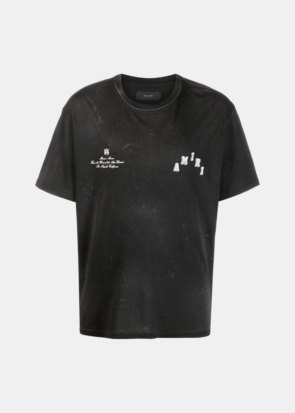 Black Vintage Collegiate T-Shirt Amiri оригінал – Купити в Україні – боковий вид