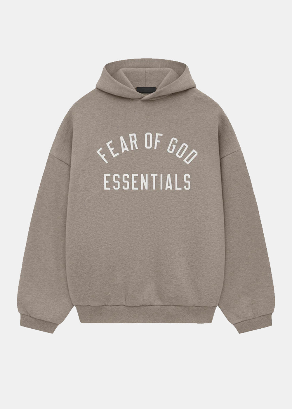 Heather Grey Fleece Hoodie Fear of god оригінал – Купити в Україні – боковий вид