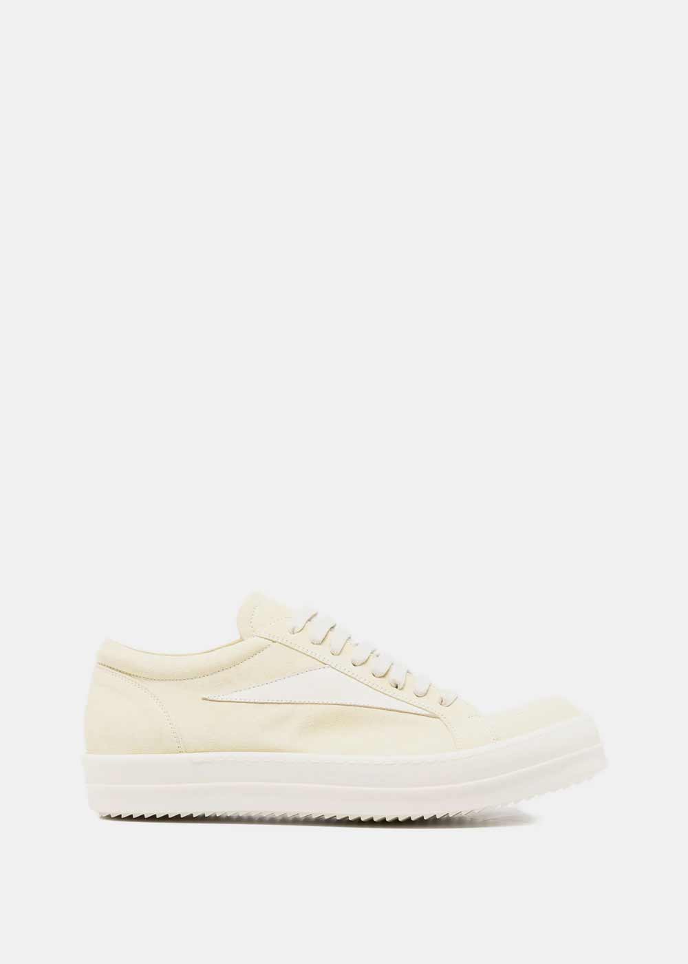 Butter Vintage Sneakers Rick owens – Гарантія оригінальності – боковий вид