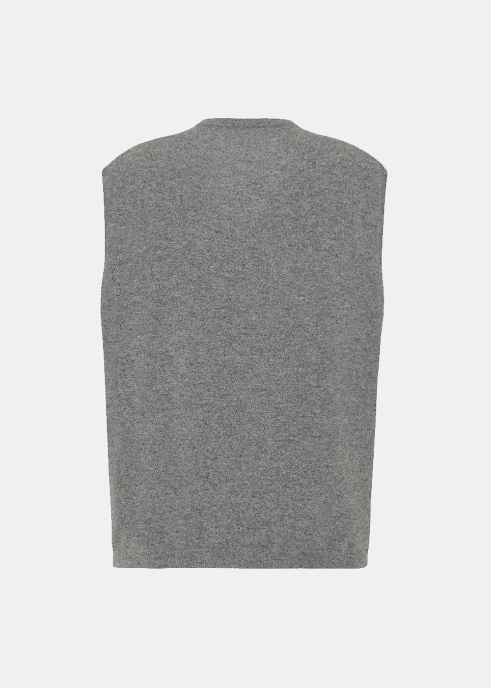 Medium Grey Melange Kossy Top The row оригінал – Купити в Україні – вид ззаду