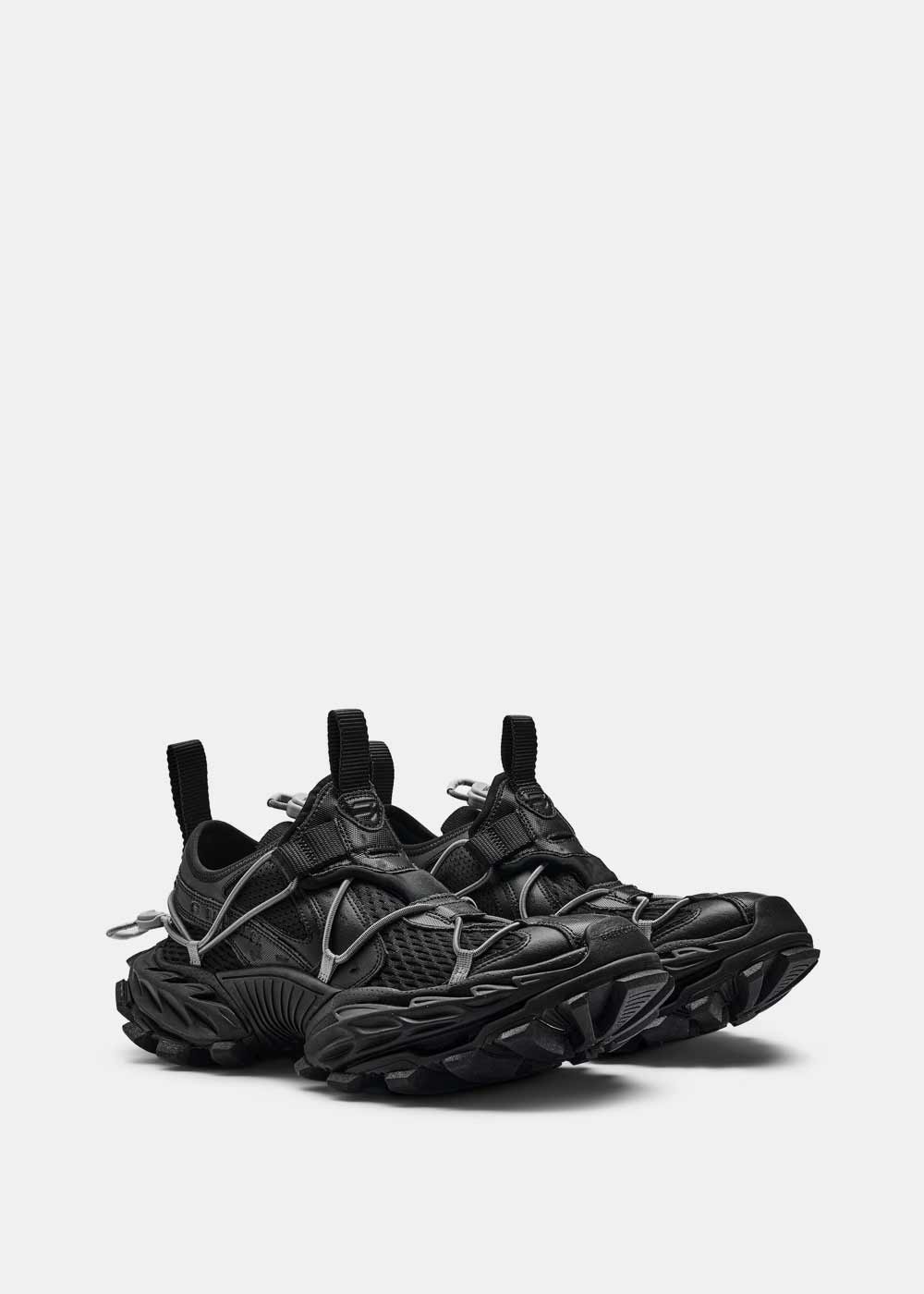 Оригінальна Black Hike Sneaker Balenciaga – вид ззаду