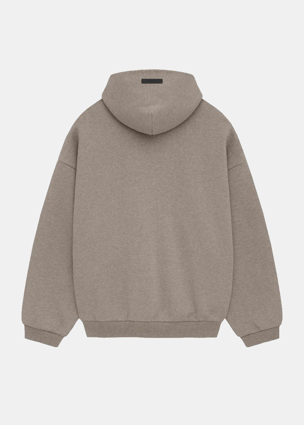 Heather Grey Fleece Hoodie Fear of god оригінал – Купити в Україні – вид ззаду