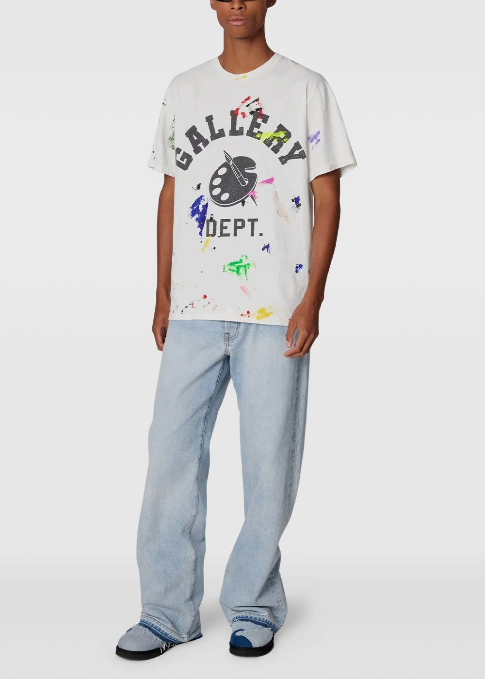White Art Dept T-Shirt Gallery department оригінал – Купити в Україні – вид ззаду