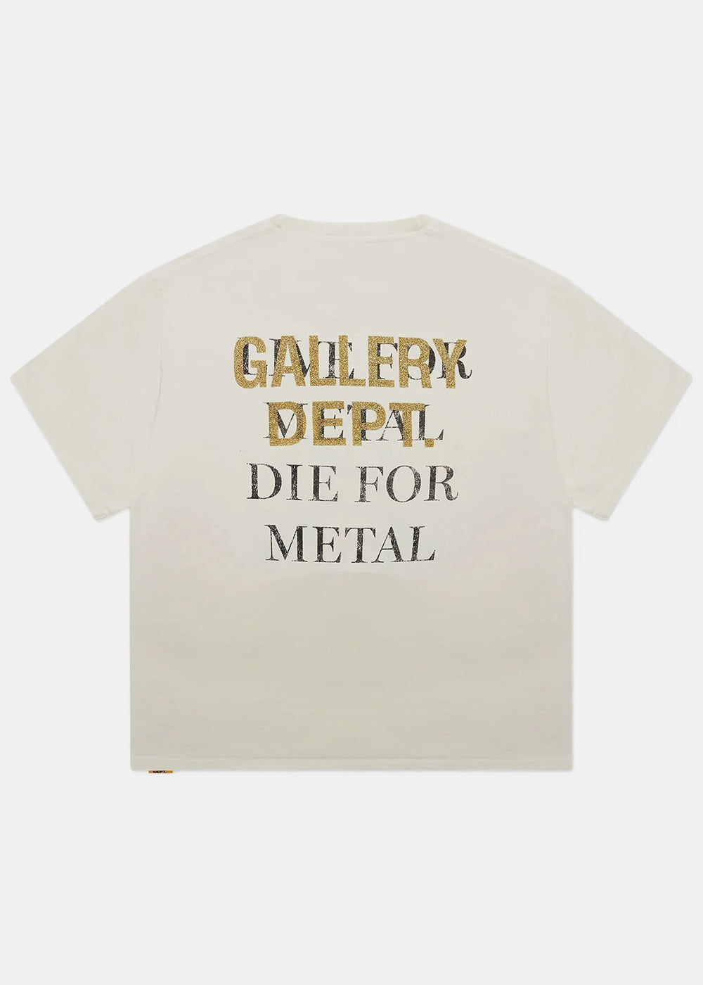 Light Archival White Live For Metal Tee Gallery department оригінал – Купити в Україні – вид ззаду