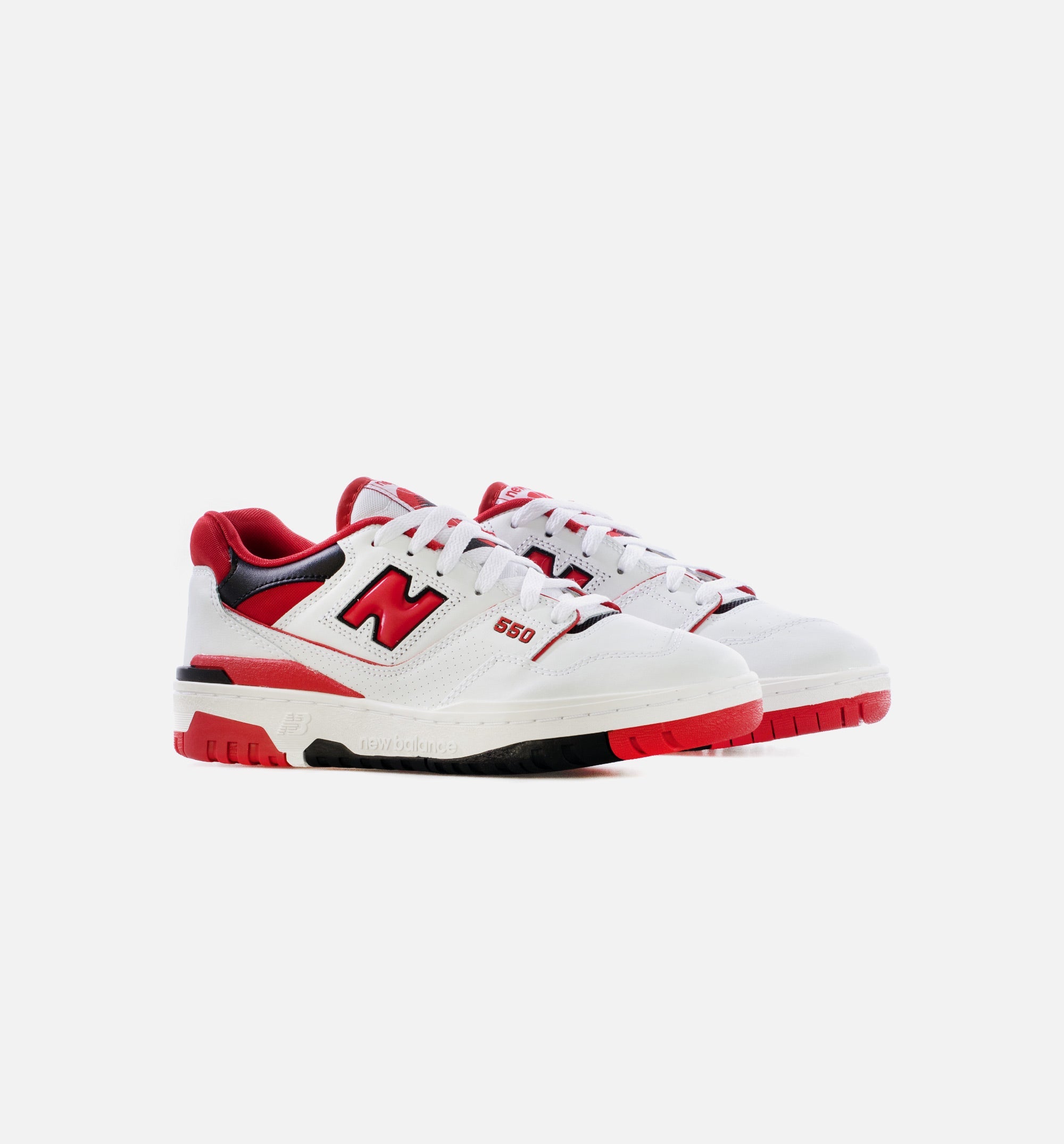 550 White Red Mens Lifestyle Shoe New balance оригінал – Купити в Україні – вид ззаду