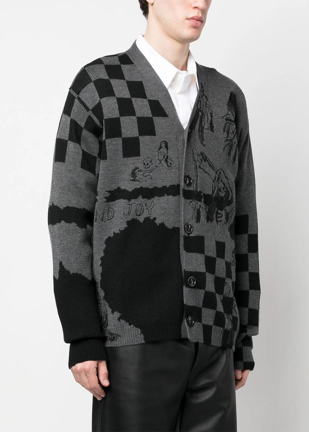 Grey Wes Lang Sketch Cardigan Amiri оригінал – Купити в Україні – детальний вид