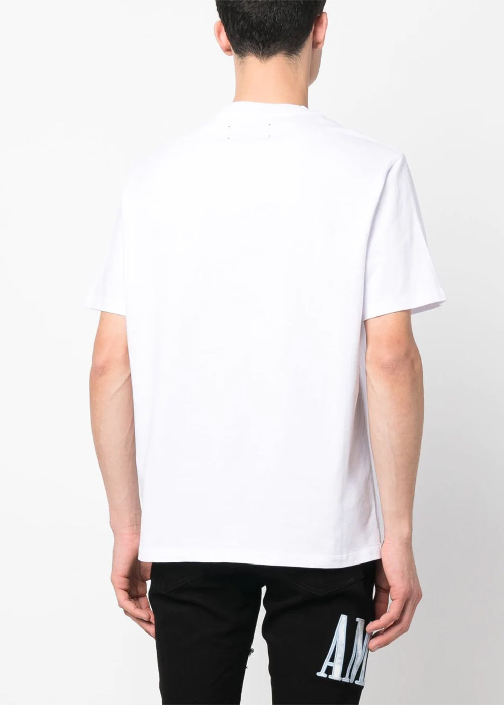 Оригінальна White Pegasus Script Logo Tee Amiri – детальний вид