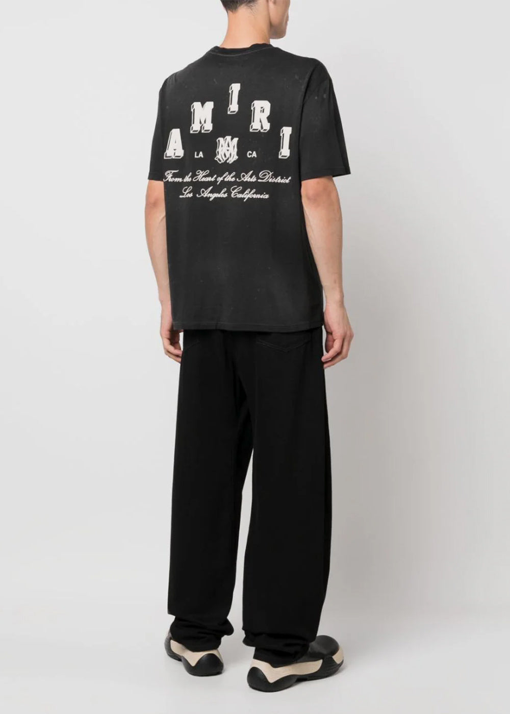 Black Vintage Collegiate T-Shirt Amiri оригінал – Купити в Україні – збільшений вид
