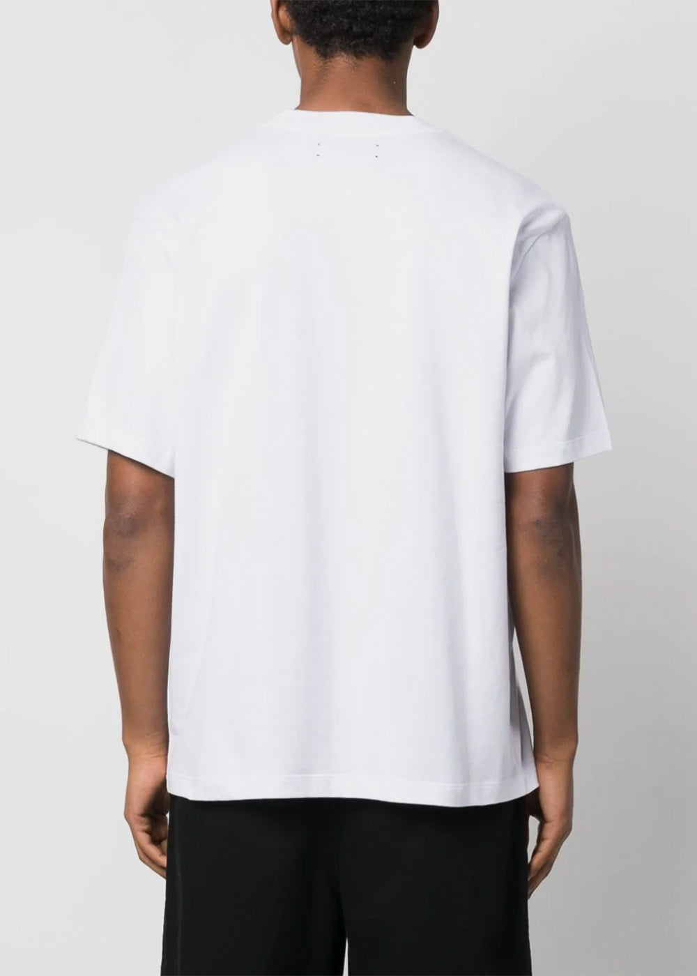 White Amiri Records Wolf T-Shirt Amiri оригінал – Купити в Україні – вид ззаду