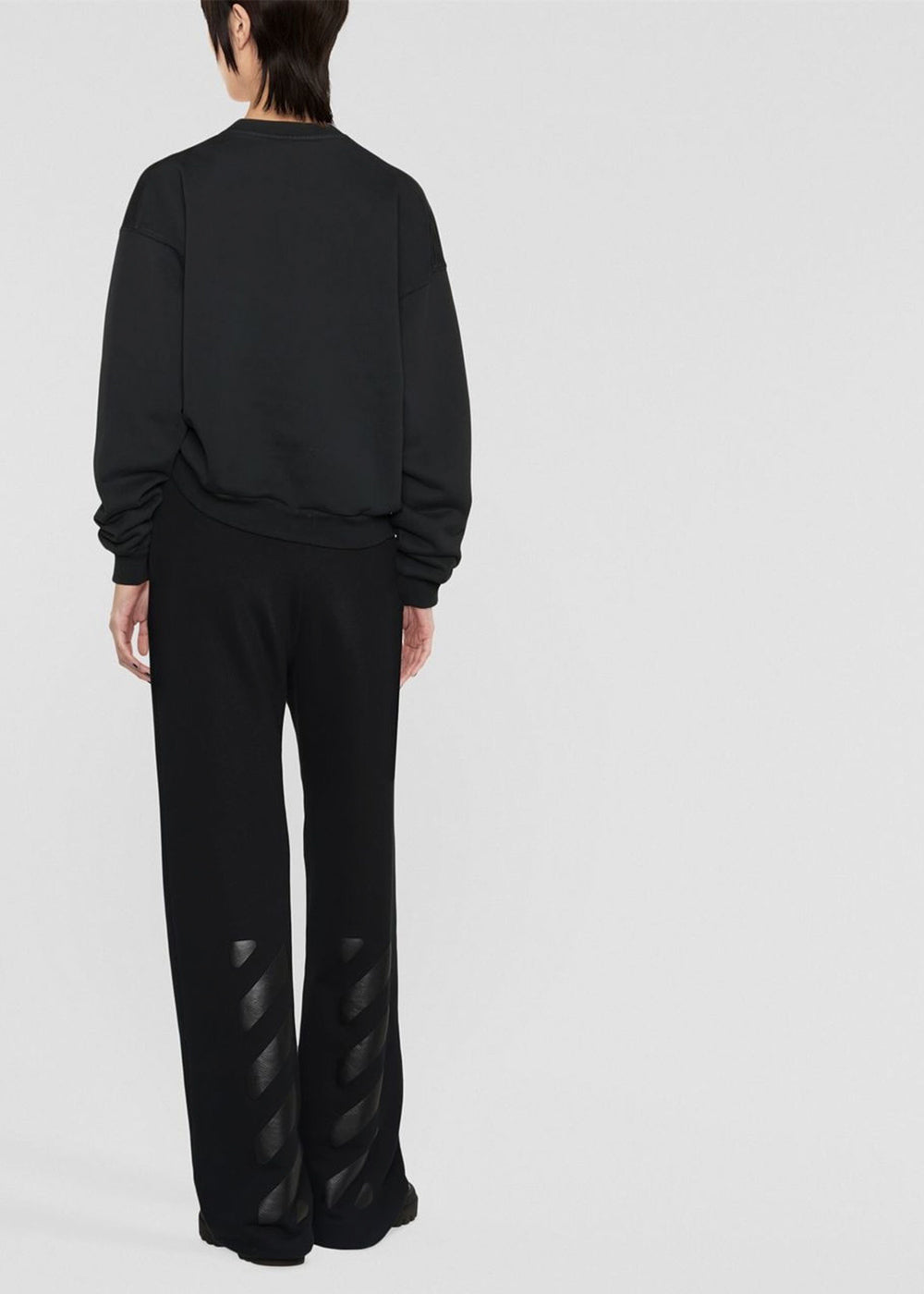Оригінальна Black Numbers-Motif Cotton Sweatshirt Maison margiela – збільшений вид