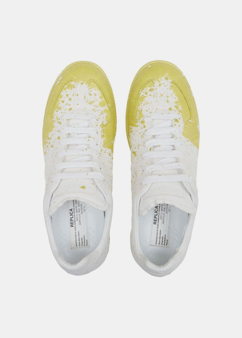 Yellow Paint-Print Replica Maison margiela – Гарантія оригінальності – збільшений вид