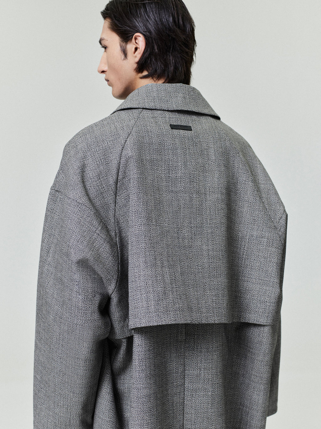 Mouline Wool Relaxed Trench Coat Fear of god – Гарантія оригінальності – збільшений вид
