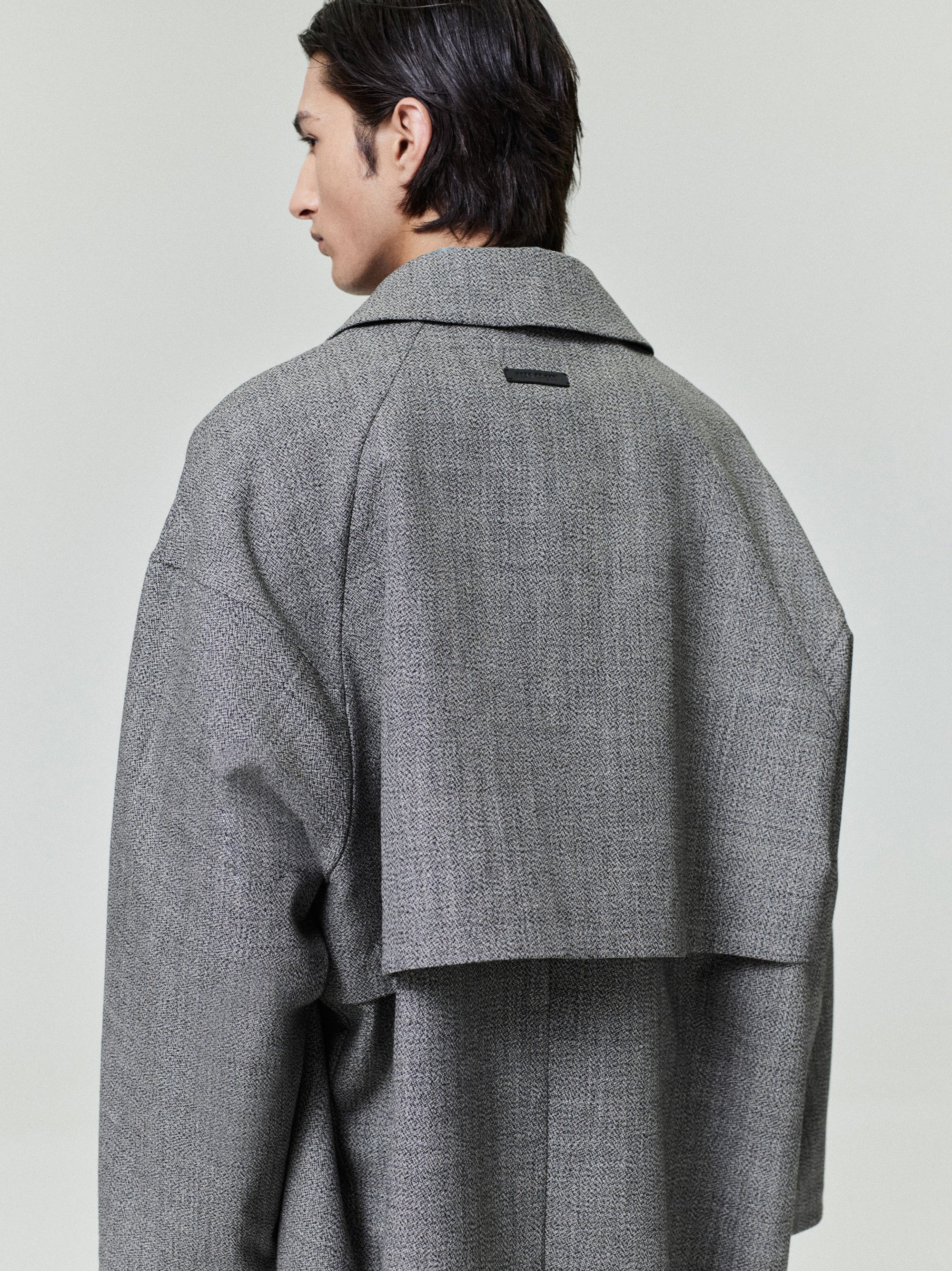 Mouline Wool Relaxed Trench Coat Fear of god – Гарантія оригінальності – збільшений вид