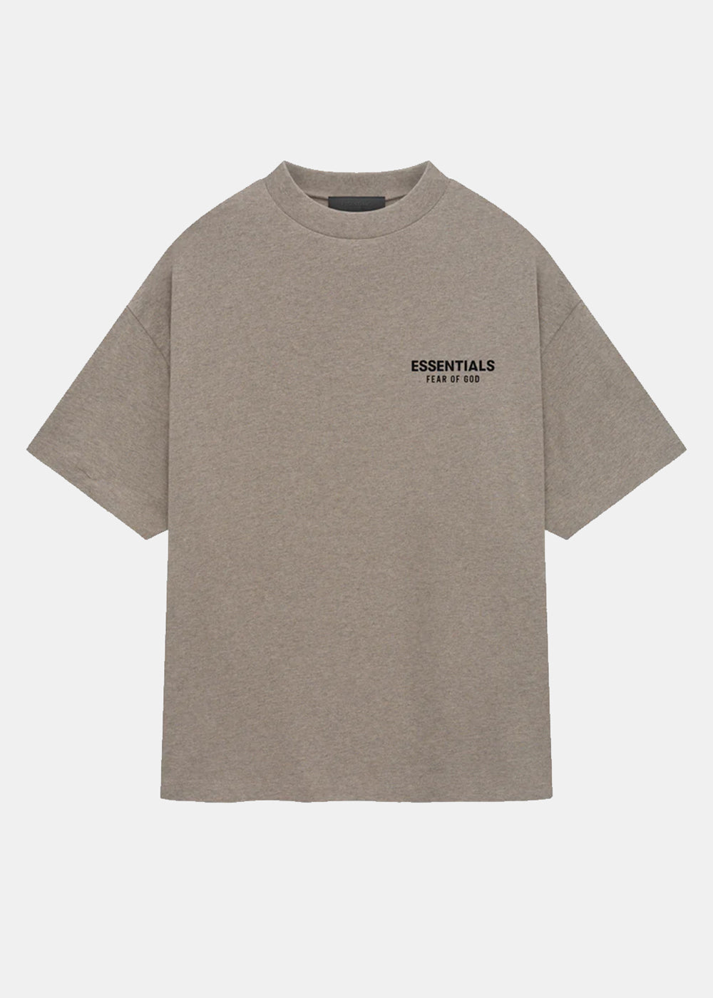 Оригінальна Heather Grey Jersey Crewneck T-Shirt Fear of god – боковий вид
