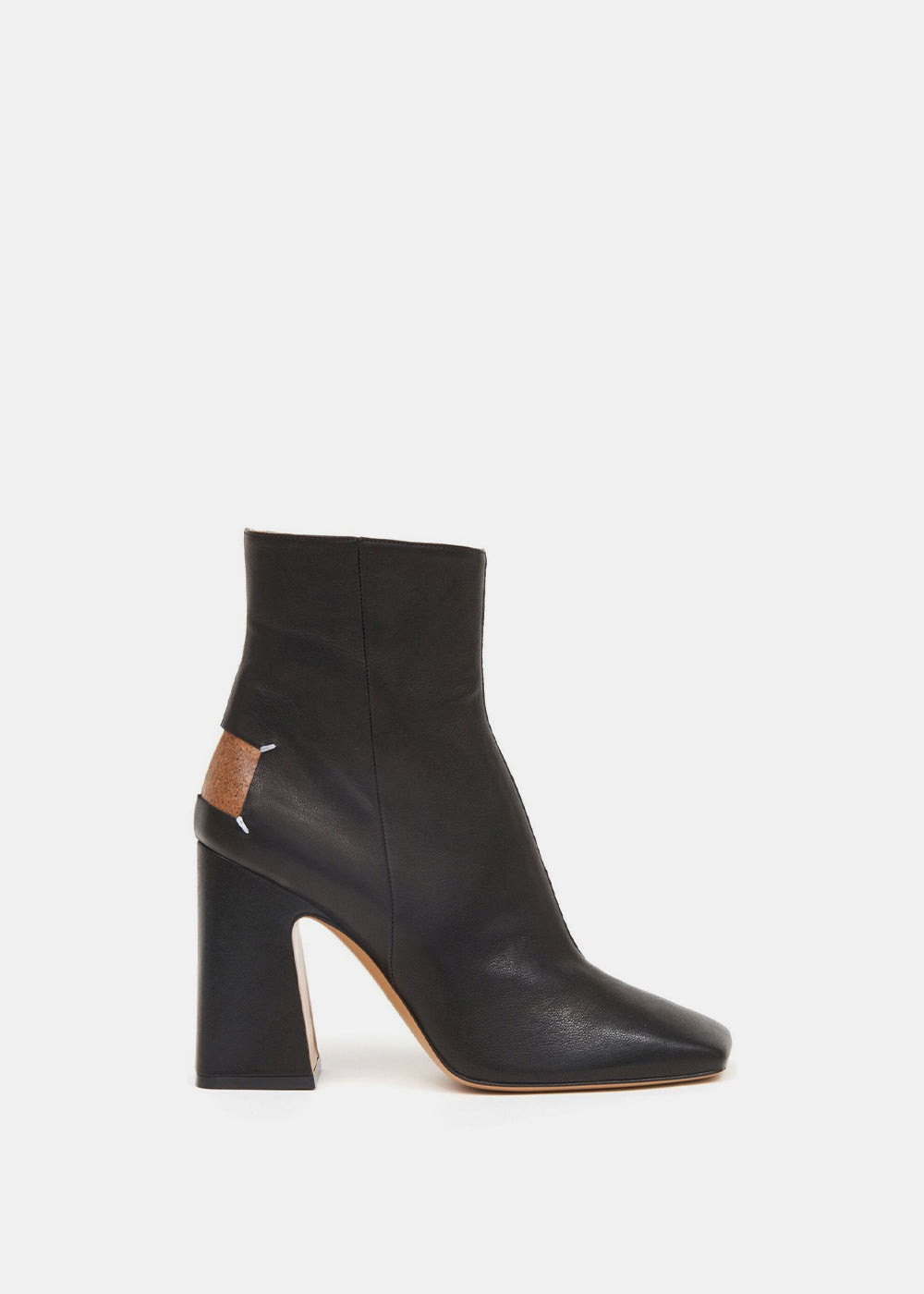 Оригінальна Black 4 Stitches Decortiques Ankle Boots Maison margiela – боковий вид