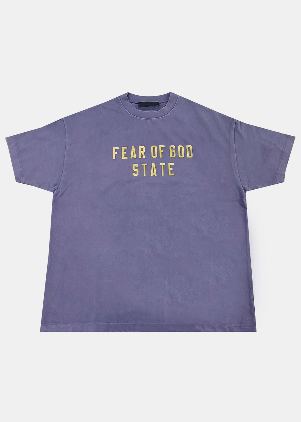 Lavender Heavy Crewneck Tee Fear of god оригінал – Купити в Україні – боковий вид