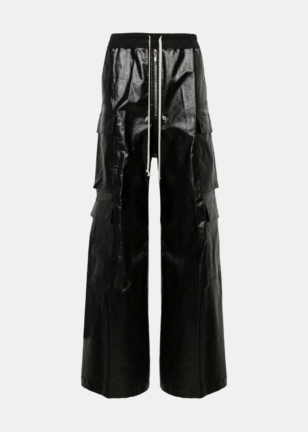 Оригінальна Black Cargo Belas Pants Rick owens – боковий вид
