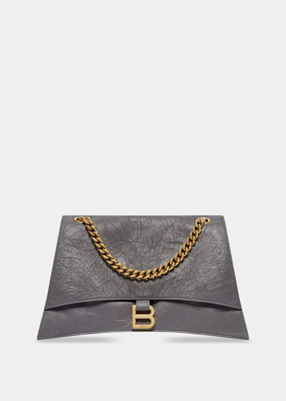 Grey Crush Chain Bag M Balenciaga оригінал – Купити в Україні – боковий вид