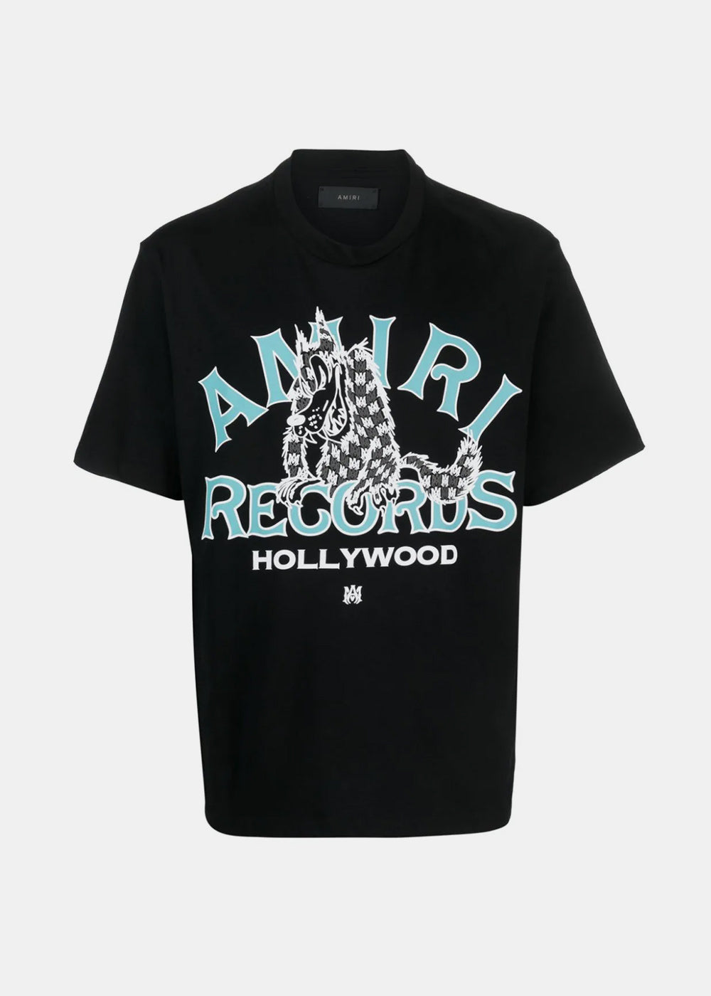 Black Amiri Records Wolf T-Shirt Amiri – Гарантія оригінальності – боковий вид