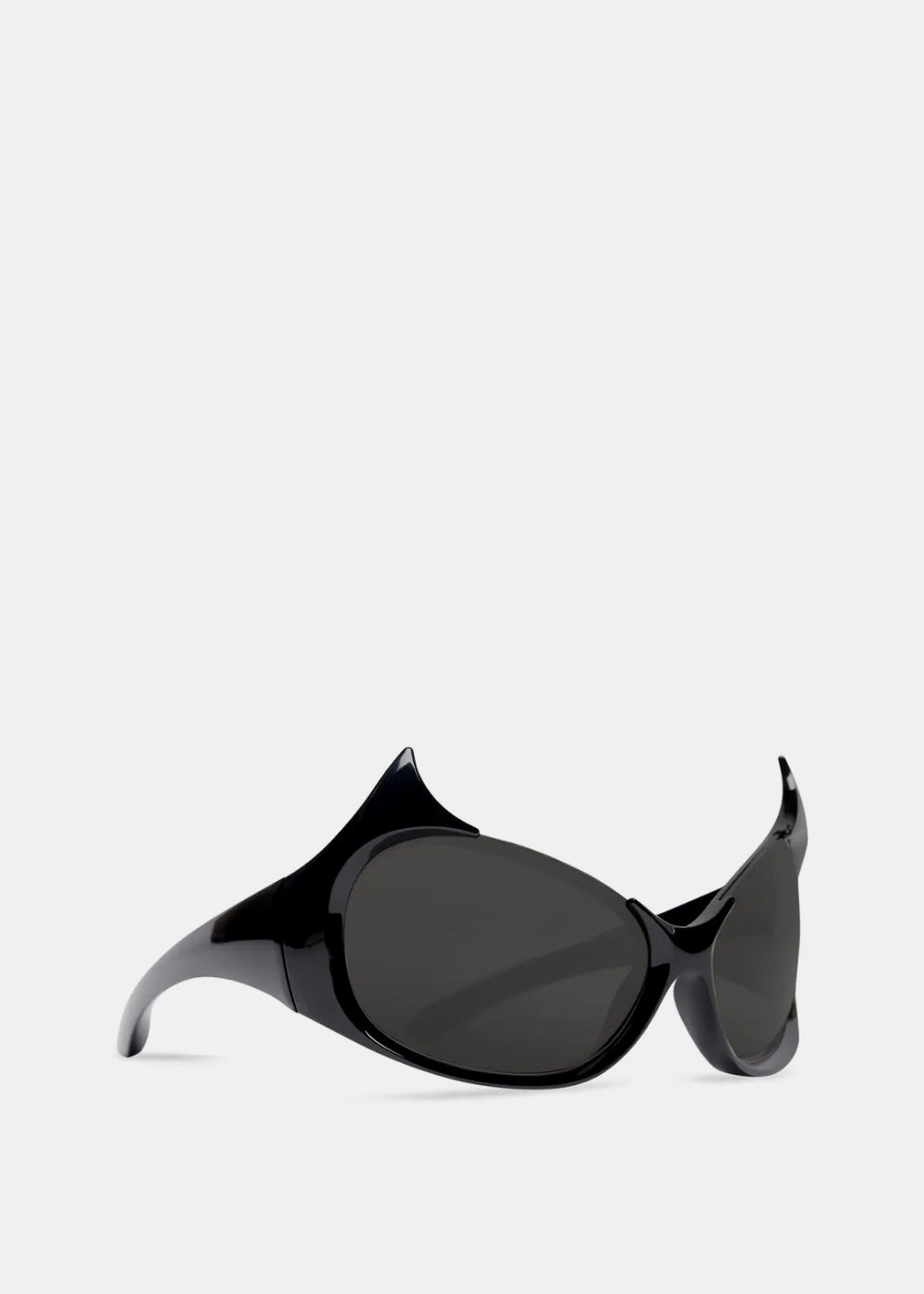 Оригінальна Black Gotham Cat Sunglasses Balenciaga – вид ззаду