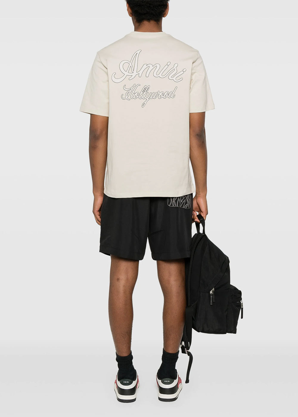 Alabaster Amiri Hollywood T-Shirt Amiri оригінал – Купити в Україні – вид ззаду