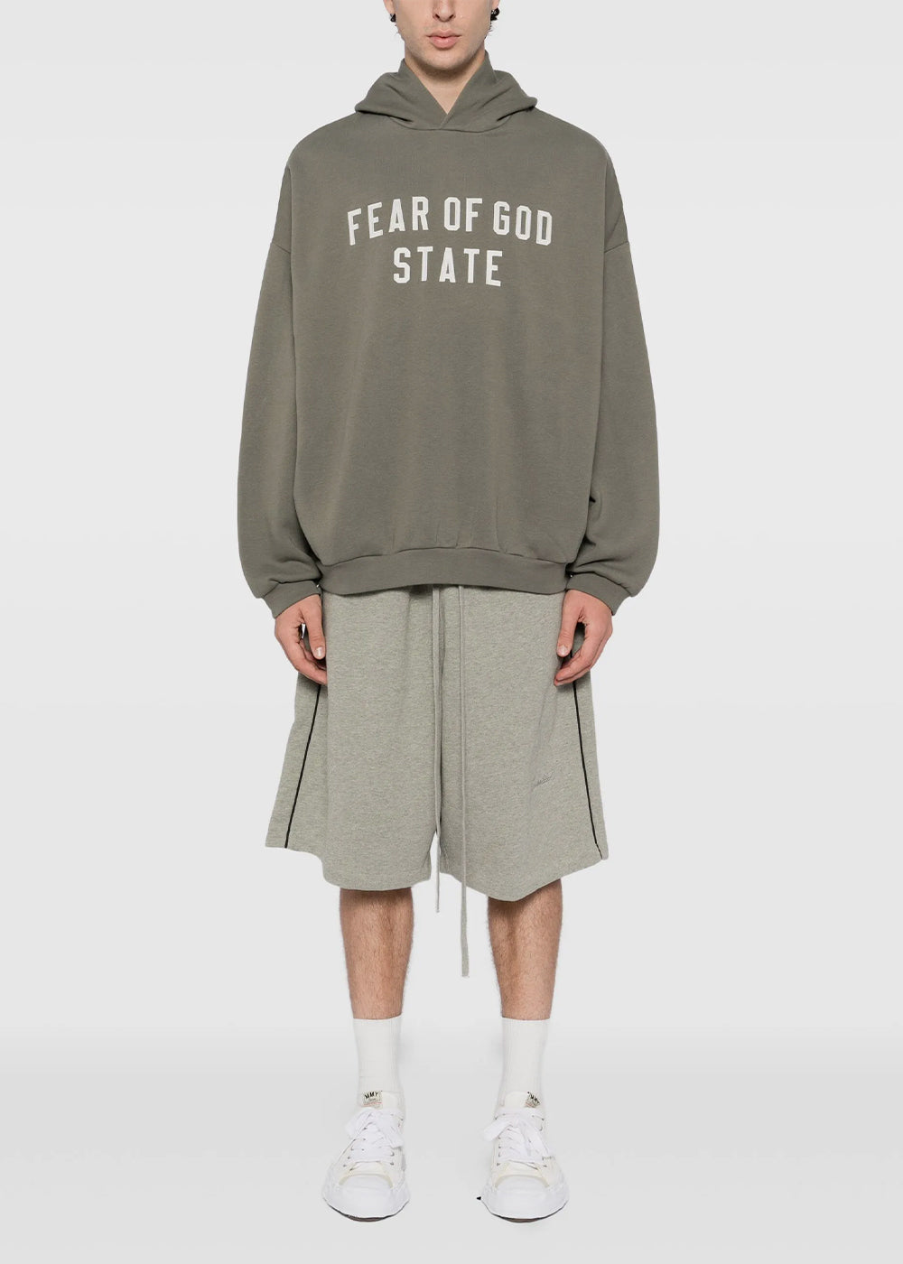 Moss 90s Fit Fleece Hoodie Fear of god оригінал – Купити в Україні – вид ззаду