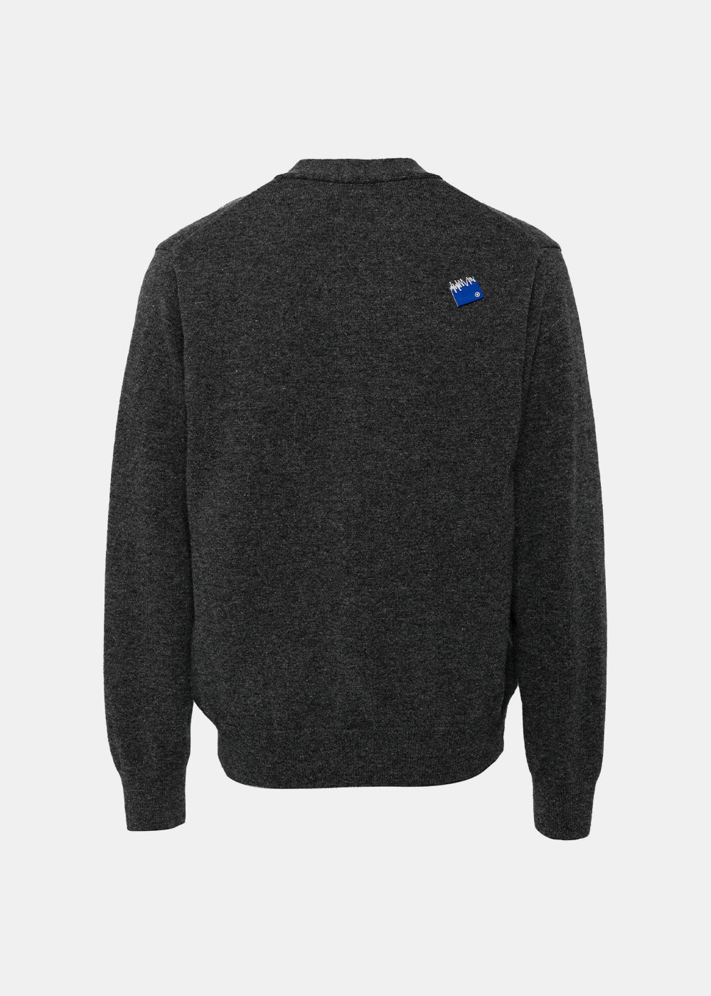 Оригінальна Charcoal Trs Tag V-Neck Cardigan Ader error – вид ззаду