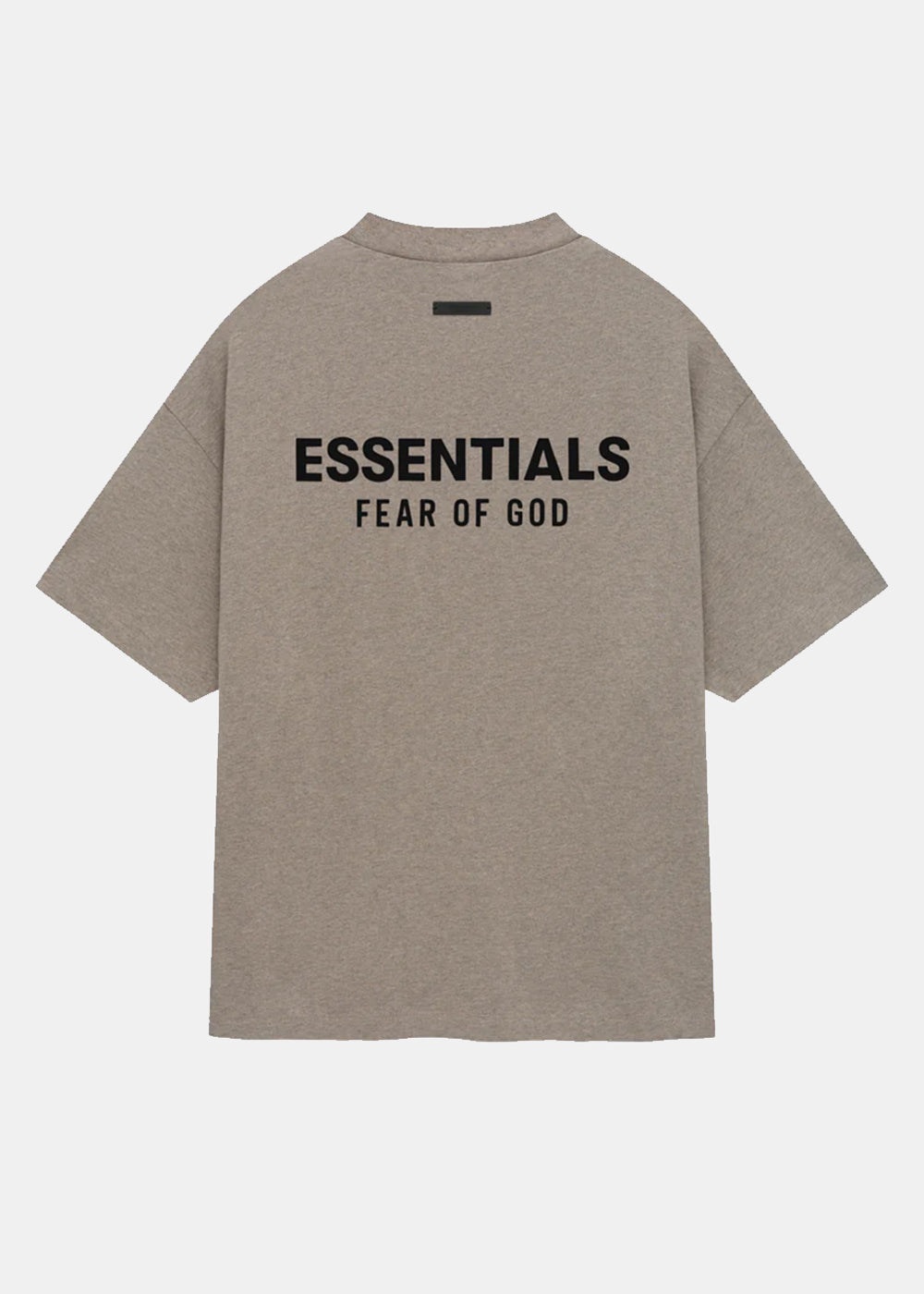 Оригінальна Heather Grey Jersey Crewneck T-Shirt Fear of god – вид ззаду