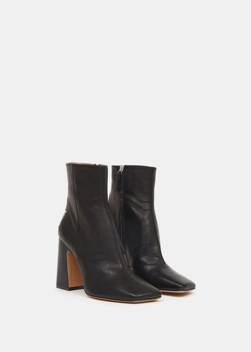 Оригінальна Black 4 Stitches Decortiques Ankle Boots Maison margiela – вид ззаду