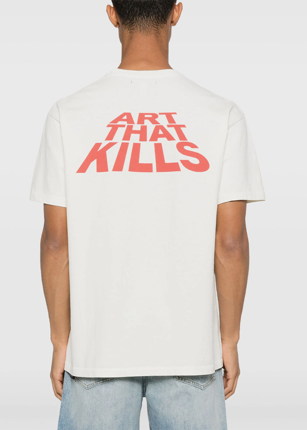 Оригінальна Light Archival White Lone Wolf T-Shirt Gallery department – детальний вид