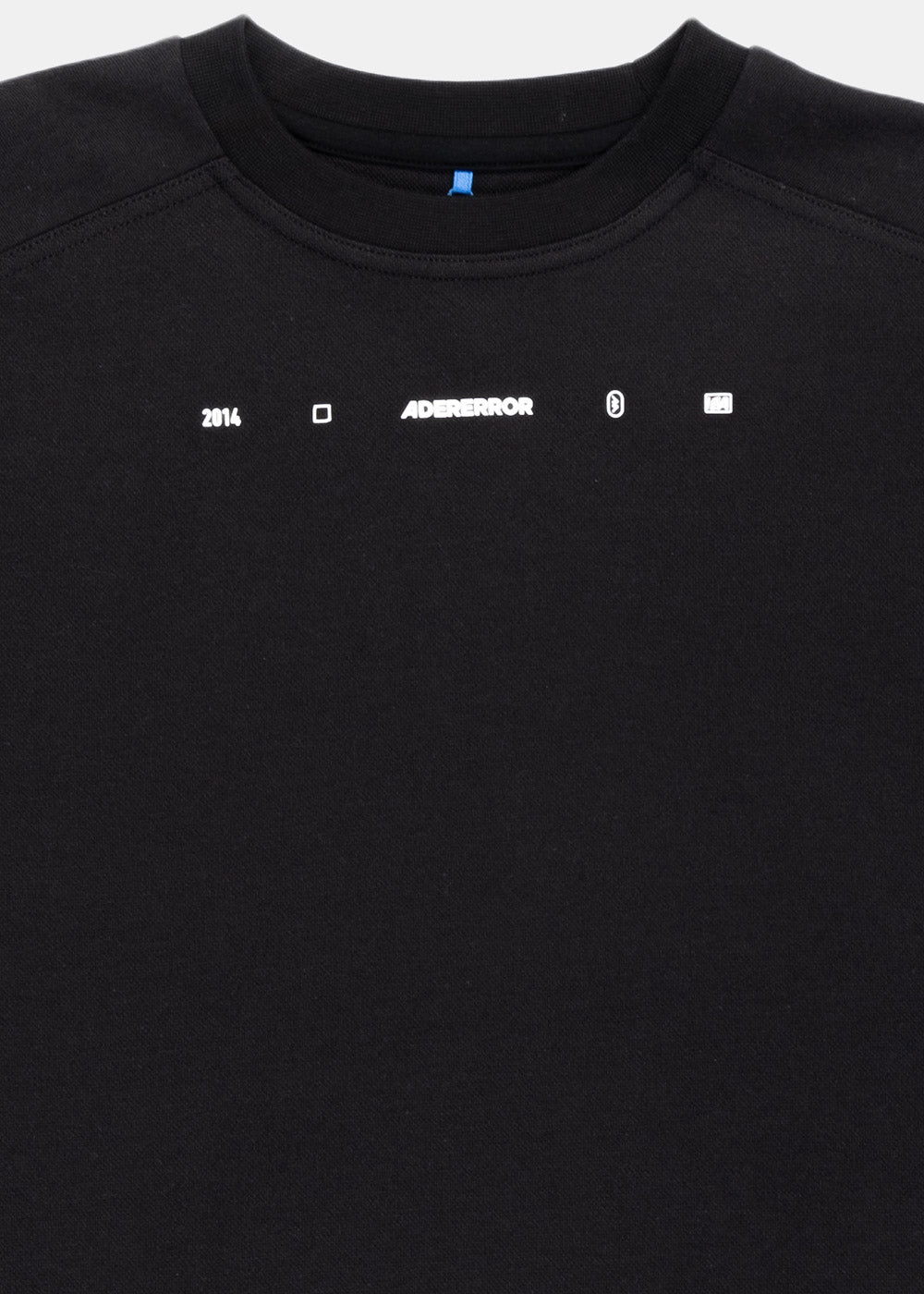 Оригінальна Black Semi-Oversized Fit Tee Ader error – детальний вид