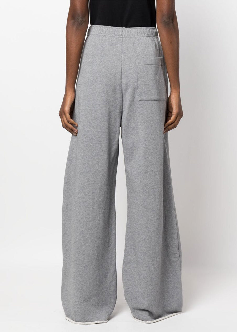Оригінальна Grey Wide-Leg Cut Trousers Maison margiela – детальний вид