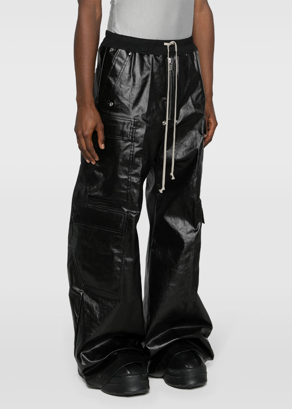 Оригінальна Black Cargo Belas Pants Rick owens – детальний вид