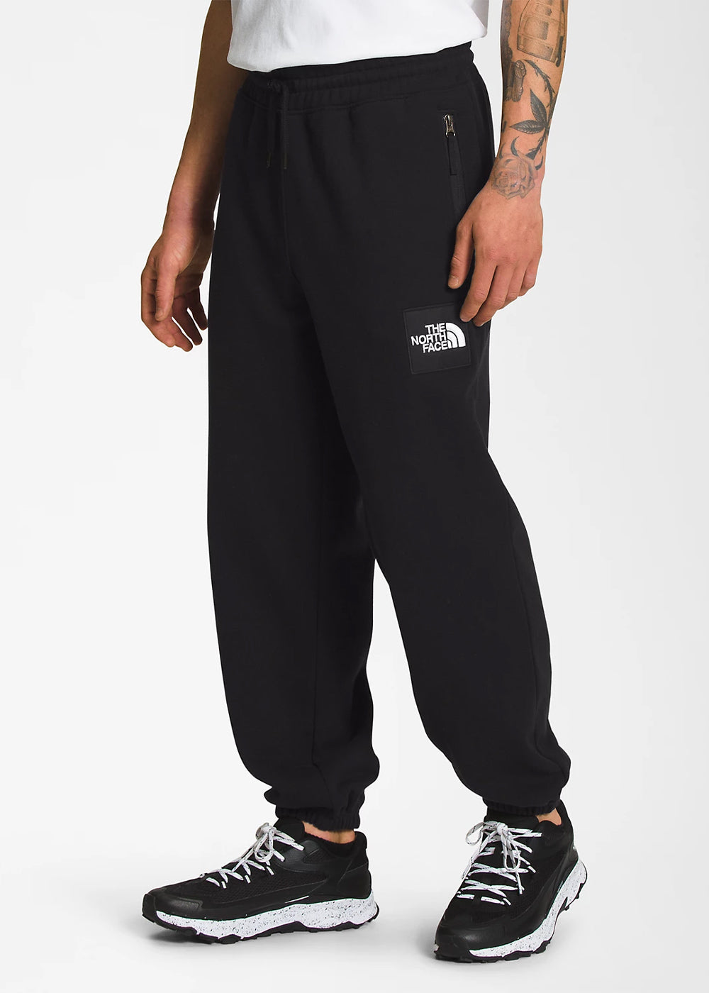 Оригінальна Black Heavyweight Box Fleece Sweatpants The north face – детальний вид