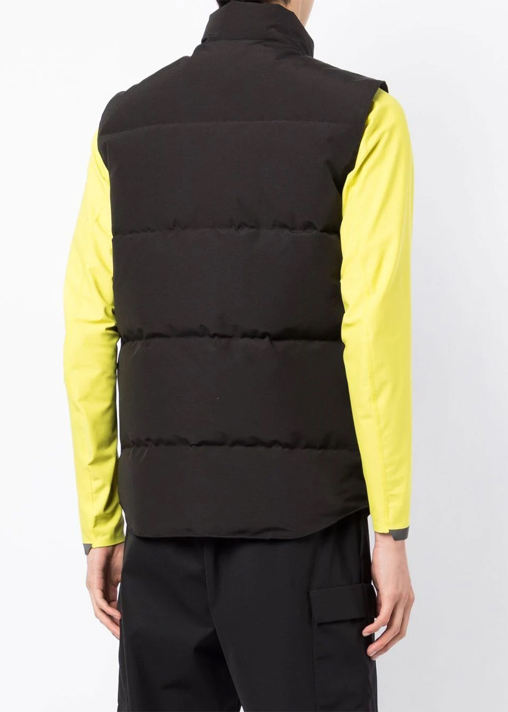 Black Freestyle Crew Vest Canada goose – Гарантія оригінальності – детальний вид