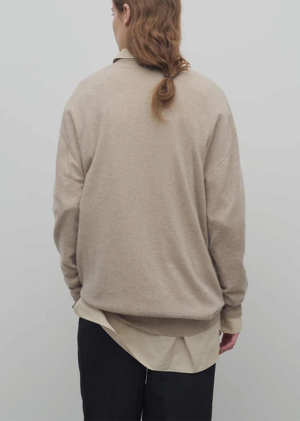 Оригінальна Beige Melange Jairo Top The row – збільшений вид