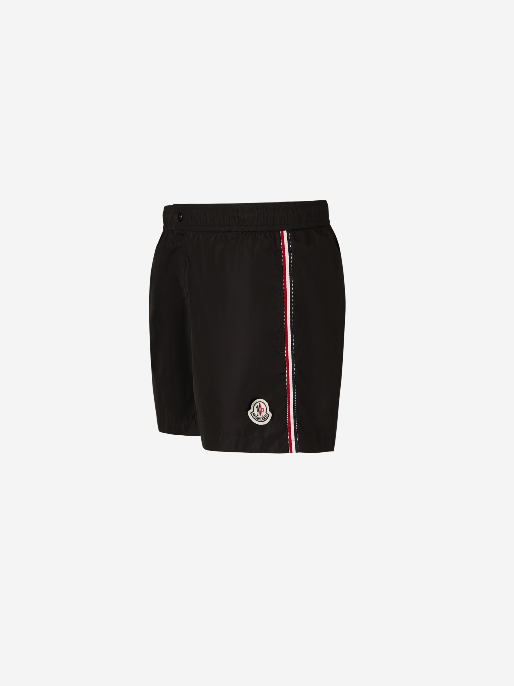 Technical Logo Swim Shorts Moncler – Гарантія оригінальності – вид ззаду
