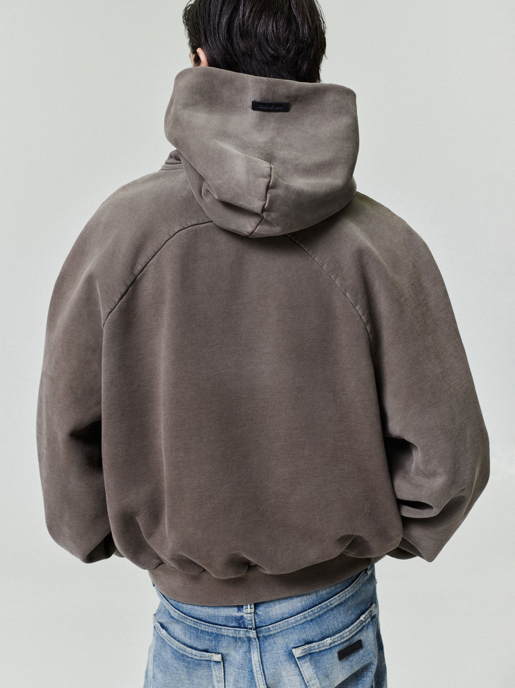Sunfaded Classic Half Raglan Hoodie W Fear of god – Гарантія оригінальності – вид ззаду