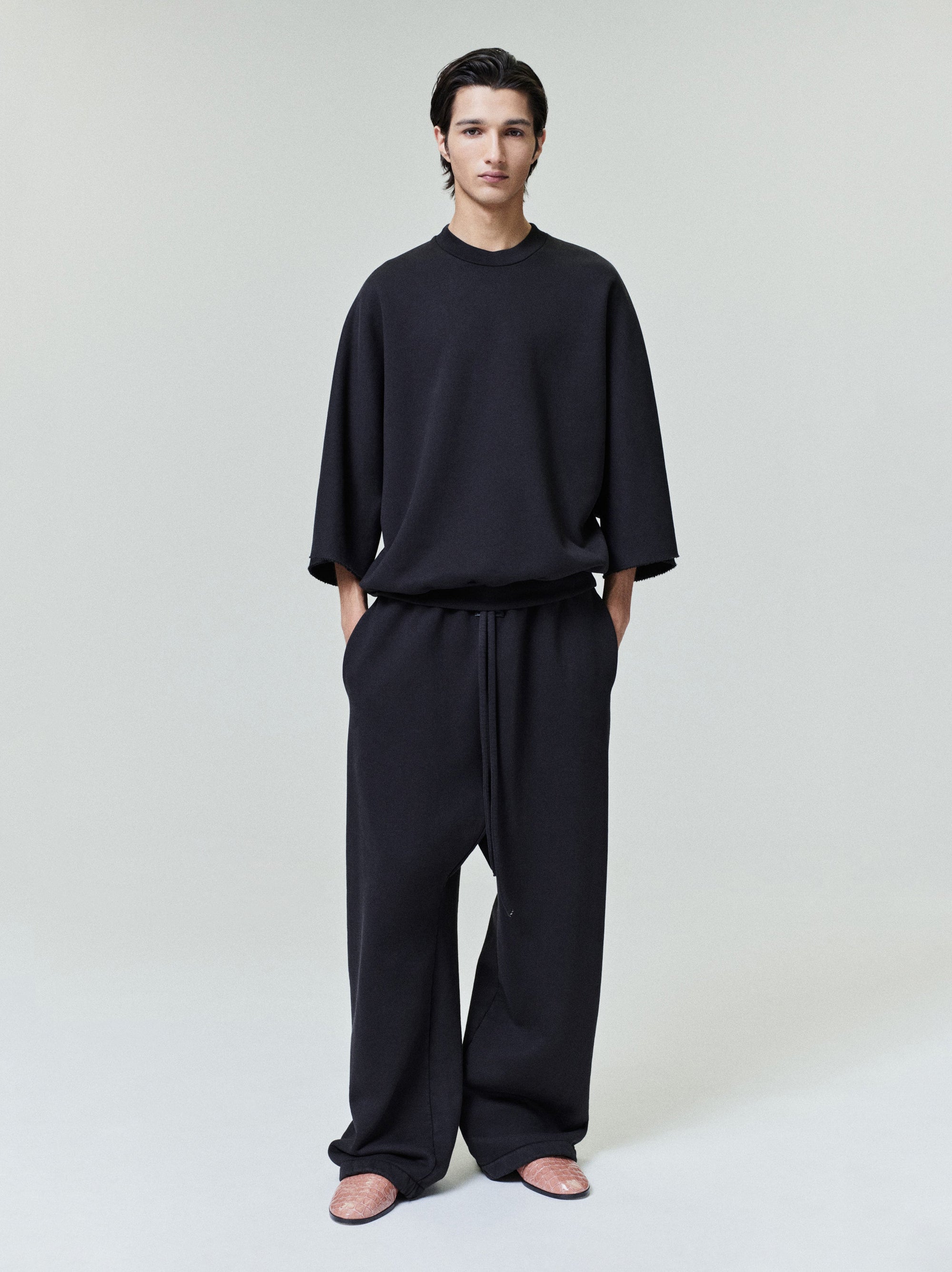 Оригінальна Wide Leg Sweatpants Fear of god – боковий вид - FEAR OF GOD