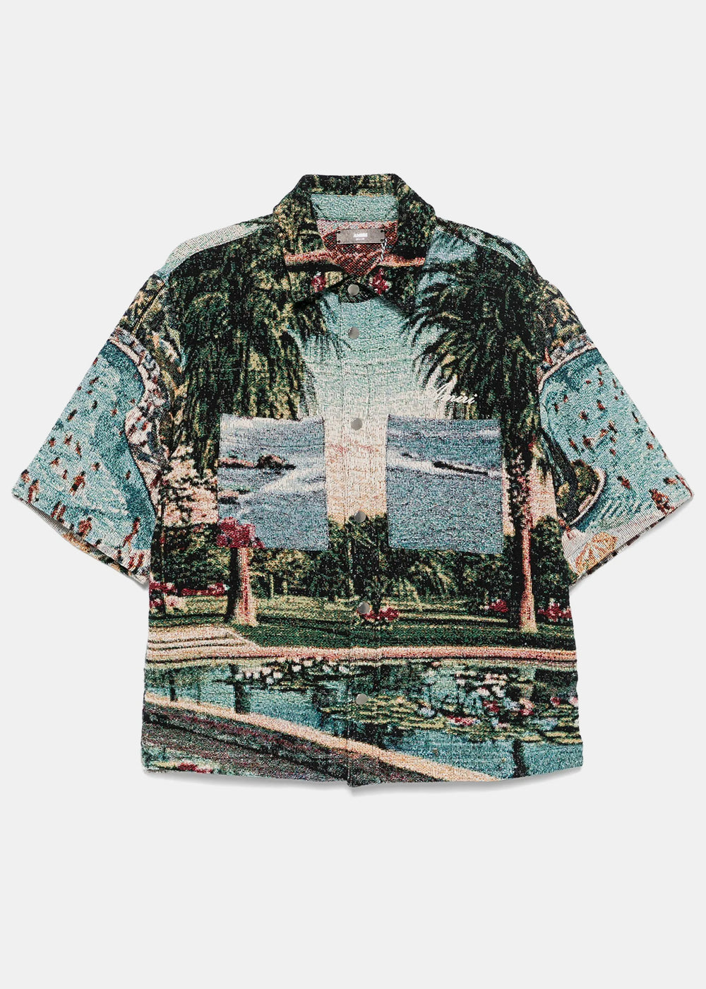 Оригінальна Blue Paradise Tapestry Shirt Amiri – боковий вид