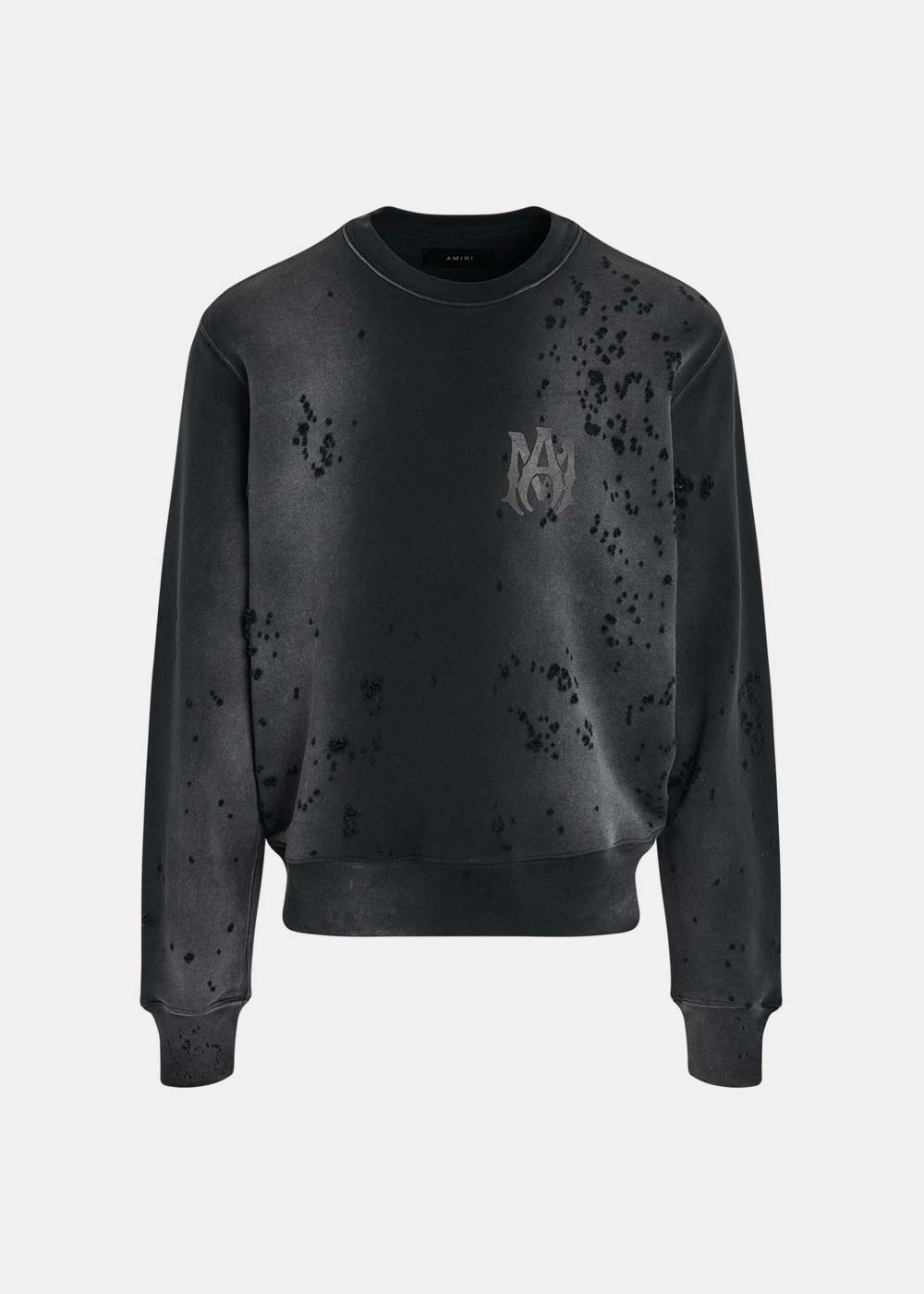 Оригінальна Black Ma Logo Shotgun Crewneck Amiri – боковий вид