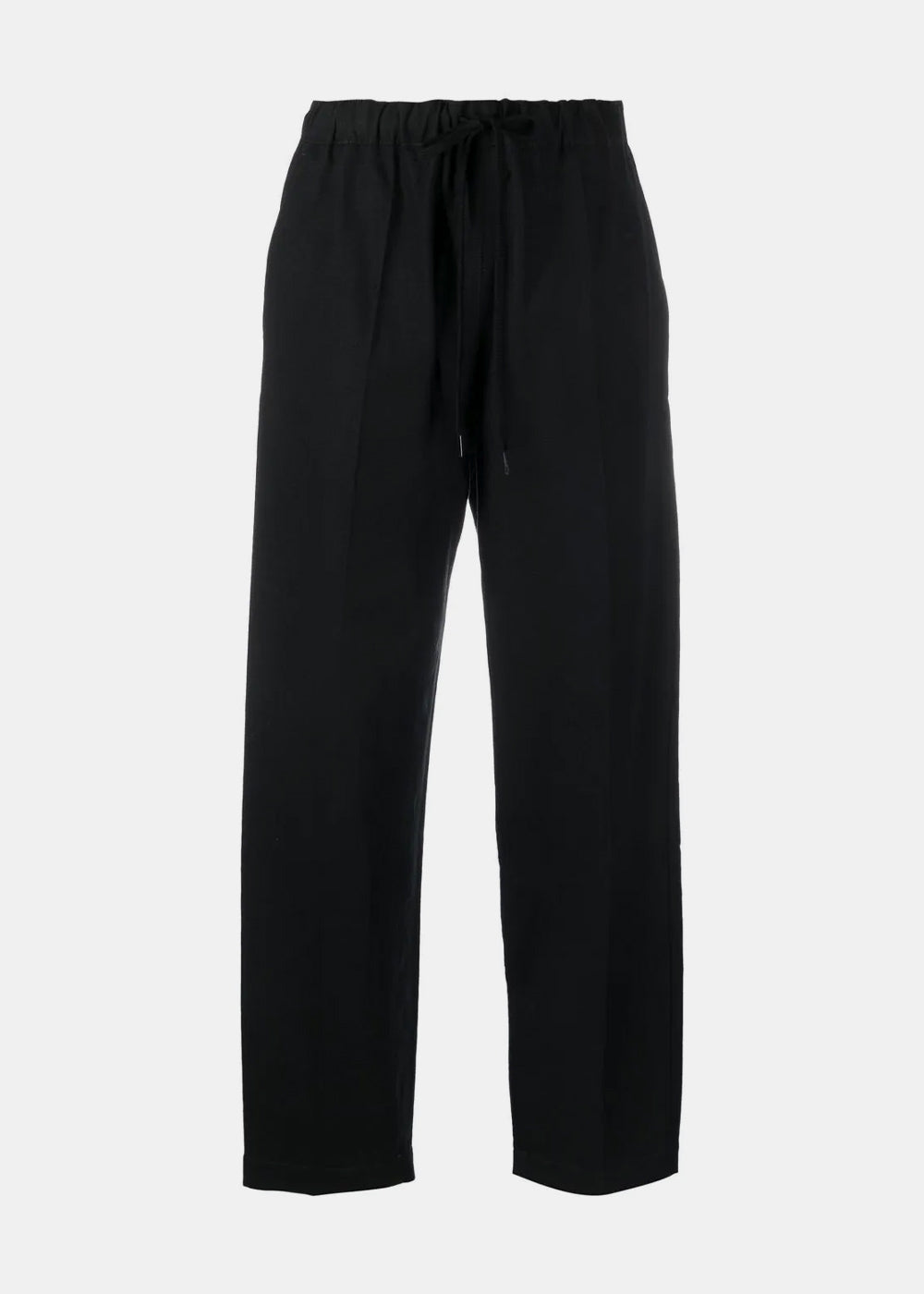 Black Drawstring-Waistband Trousers Maison margiela – Гарантія оригінальності – боковий вид