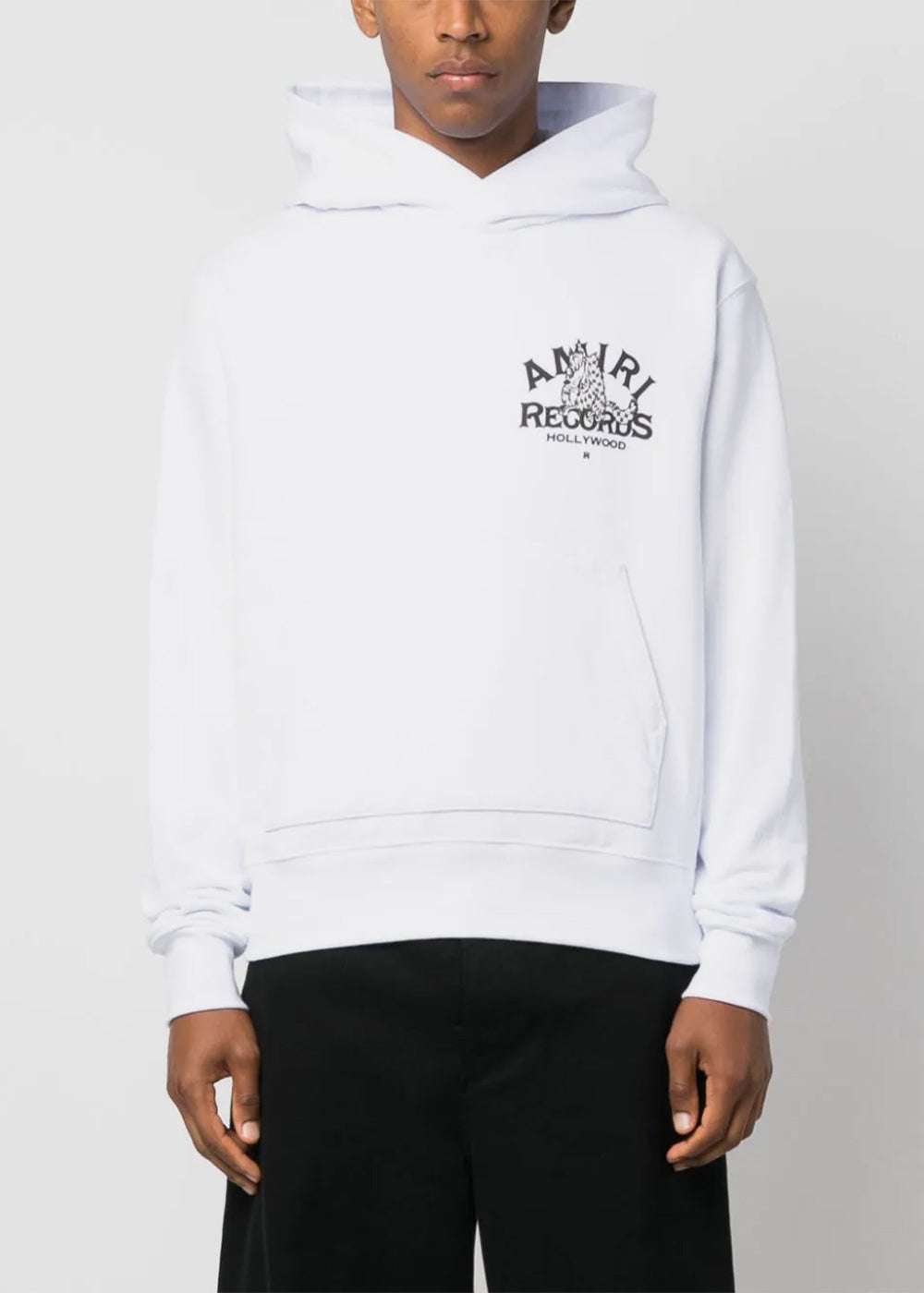 Оригінальна White Amiri Records Wolf Hoodie Amiri – вид ззаду