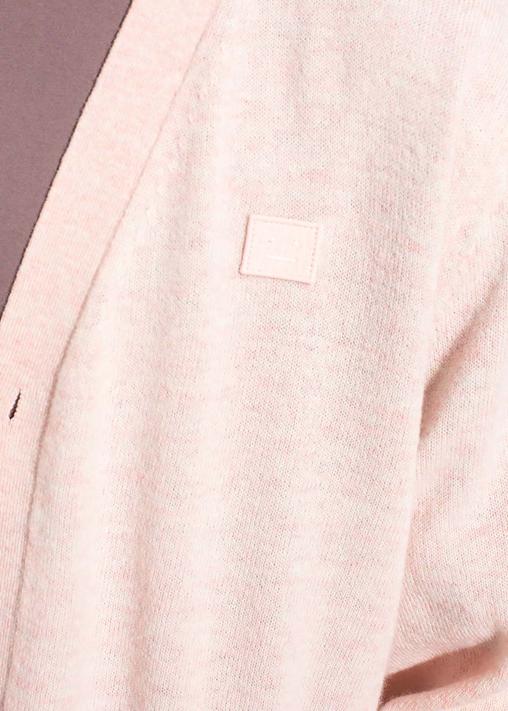 Pink Wool Knit Cardigan Acne studios – Гарантія оригінальності – вид ззаду
