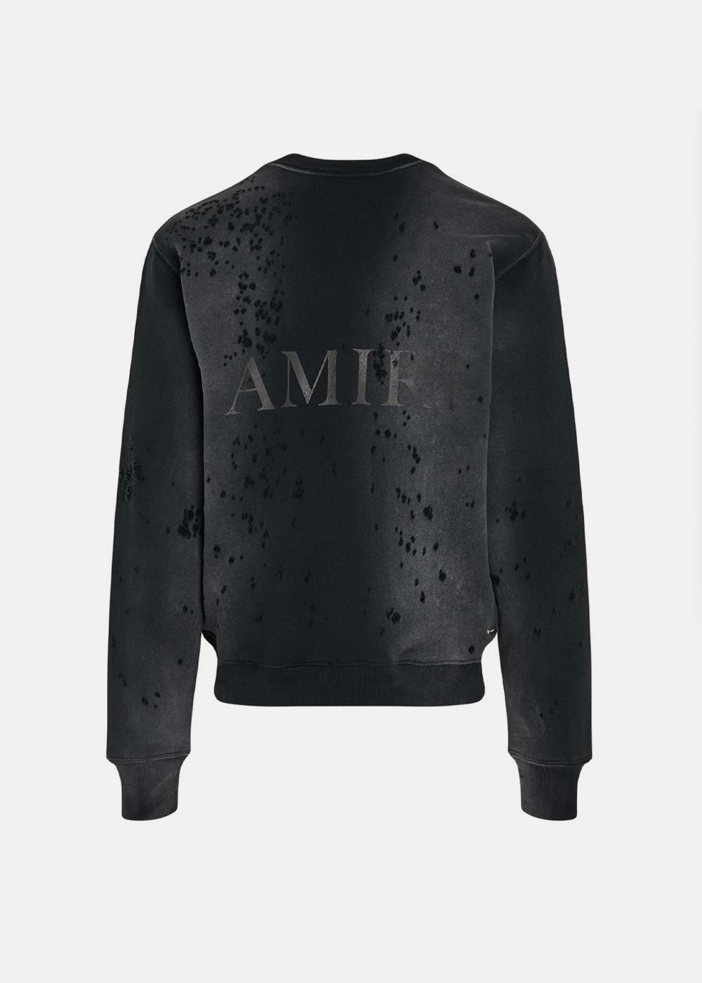 Оригінальна Black Ma Logo Shotgun Crewneck Amiri – вид ззаду