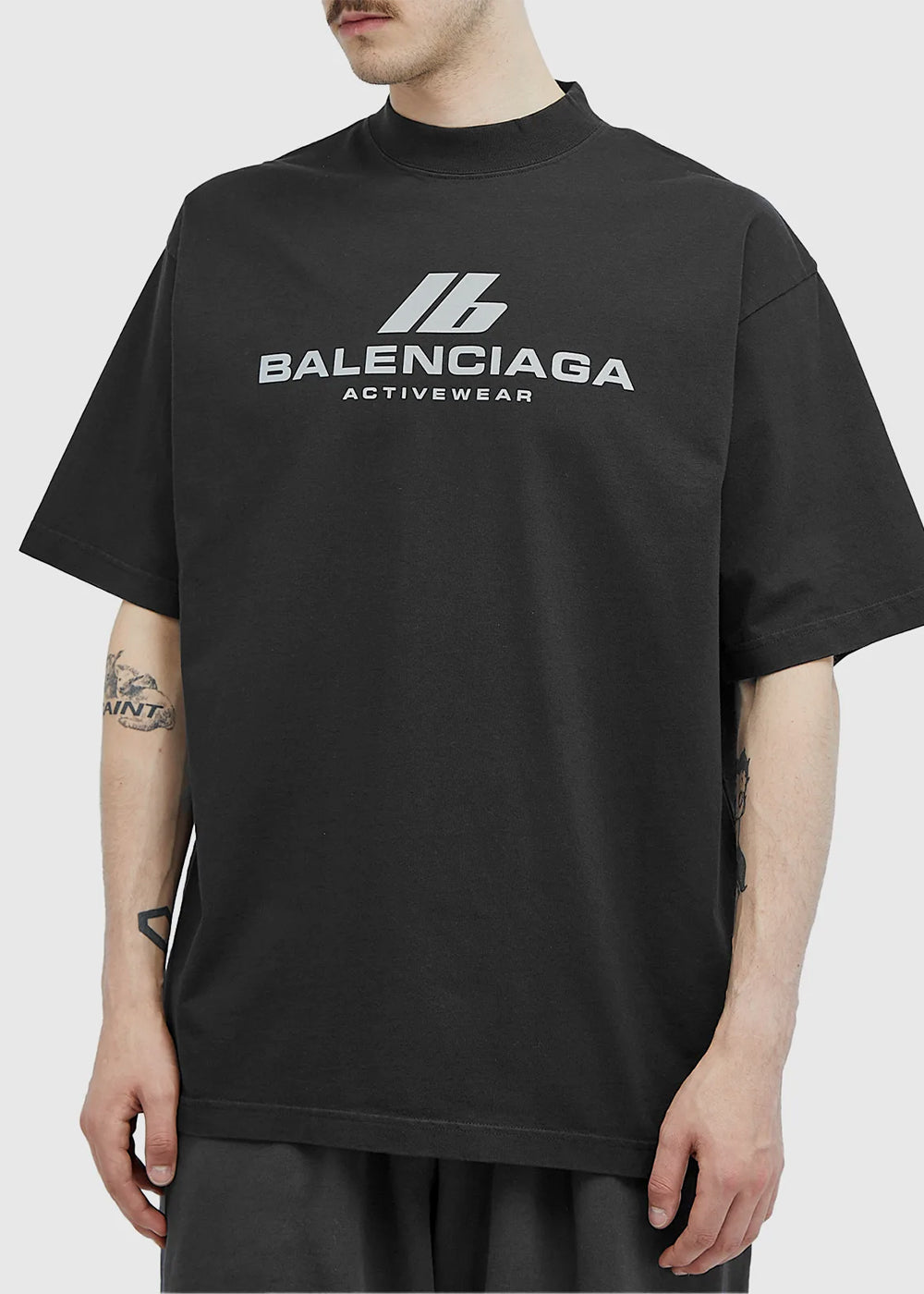 764235-Tqvt9-1083 Medium Fit T-Shirt Balenciaga оригінал – Купити в Україні – детальний вид