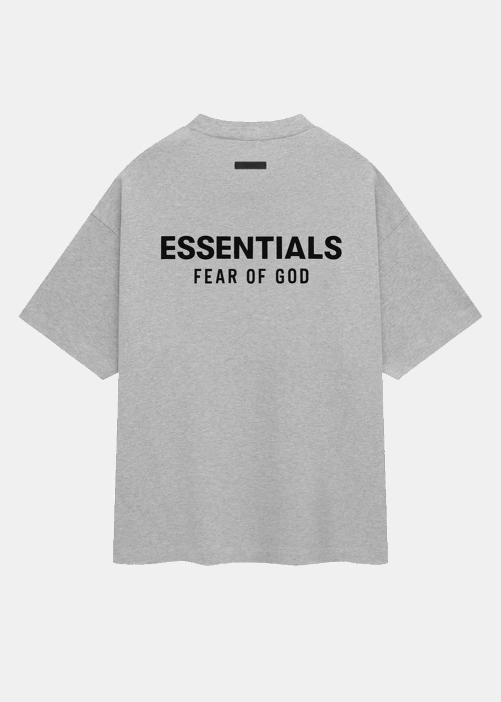 Light Heather Grey Jersey Crewneck T-Shirt Fear of god оригінал – Купити в Україні – вид ззаду
